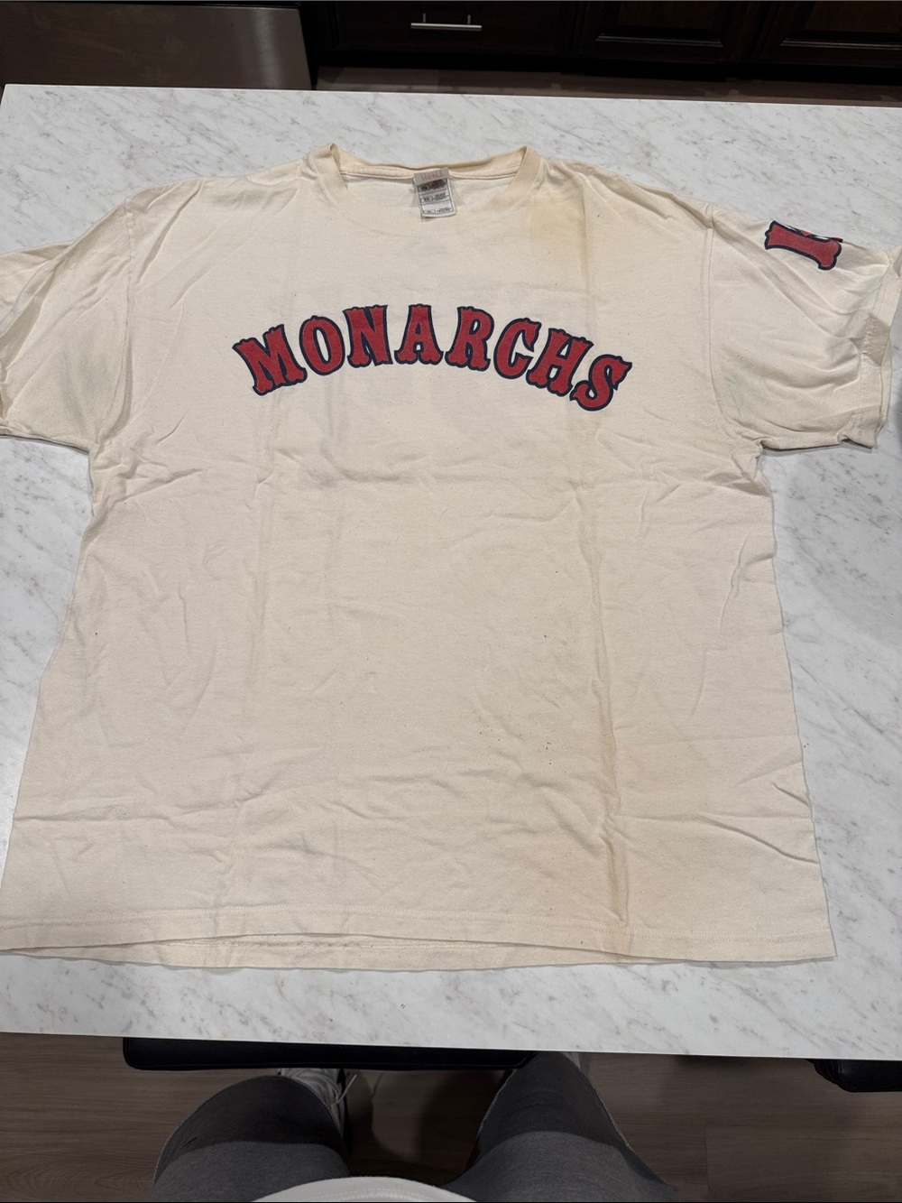 KC Monarchs Buck O’Neil tshirt size XL